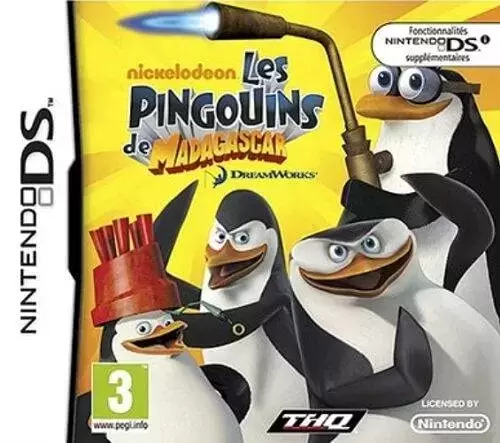 Jeux Nintendo DS - Les pingouins de Madagascar