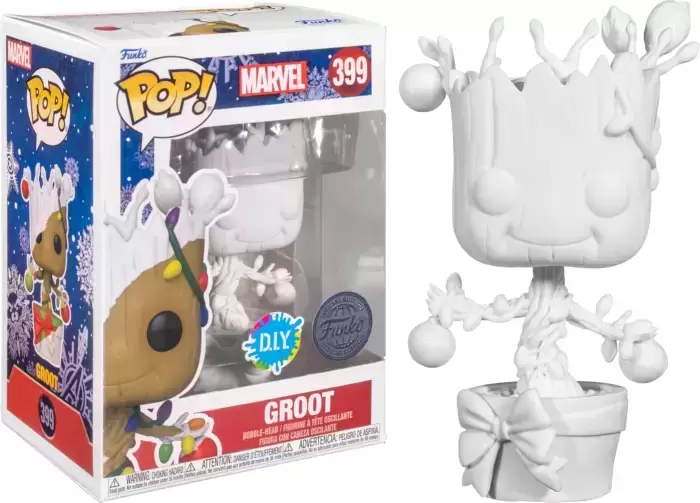 POP! MARVEL - The guardians of The Galaxy - Holiday Groot DIY