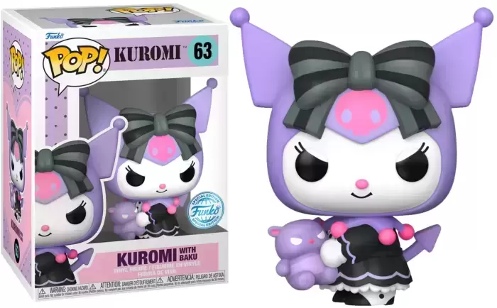 Hello Kitty and Friends - Kuromi with Baku - POP! Sanrio action figure 63