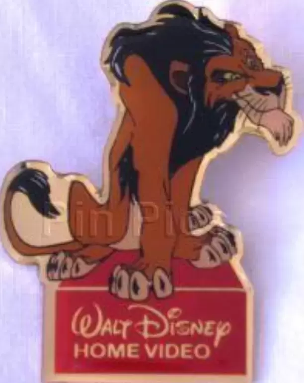 Walt Disney Home Vidéo - Scar (rouge)
