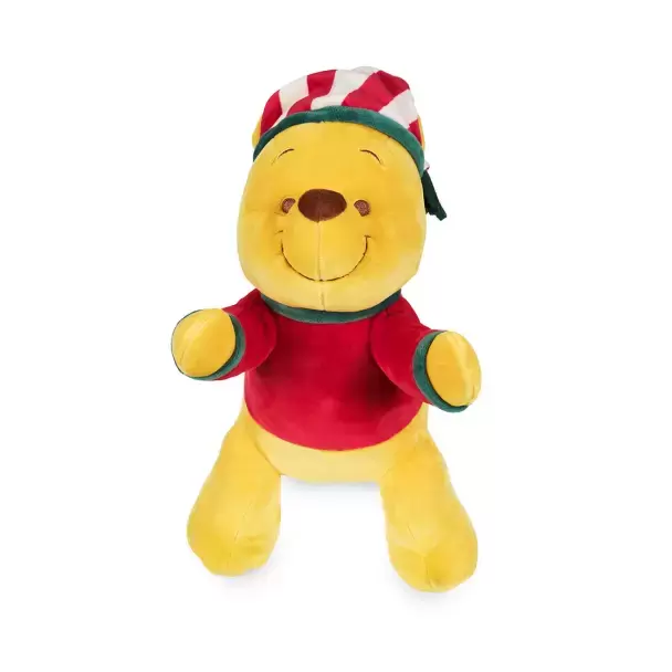 Disney Cuddleez Plush - Winnie the Pooh Holiday
