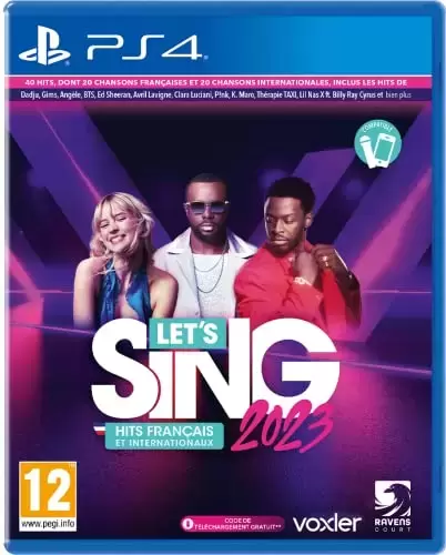 PS4 Games - Let\'s Sing 2023