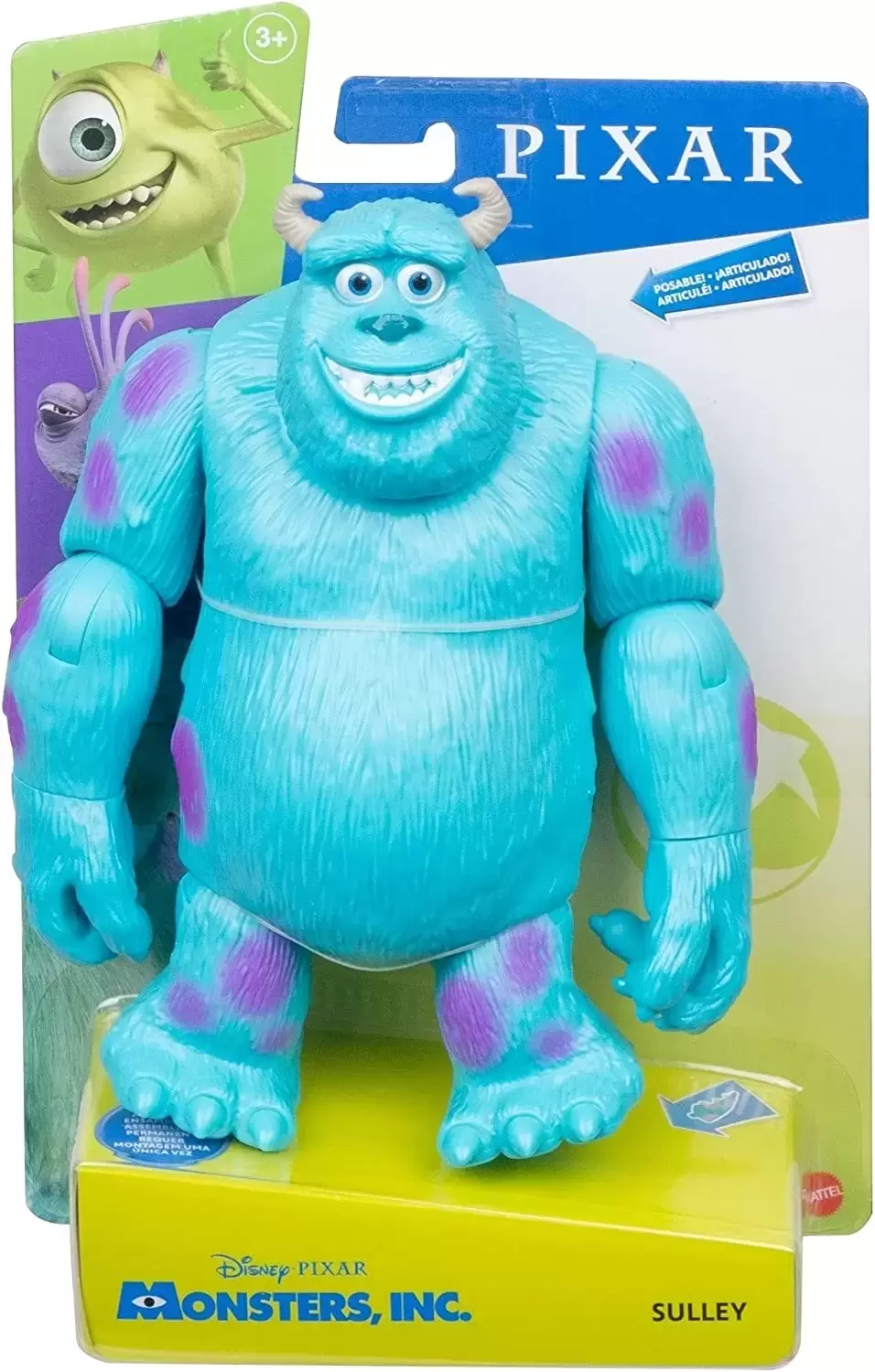Pixar Action Figures - Mattel - Sulley