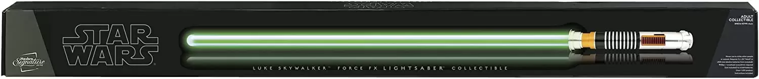 Lightsabers And Roleplay Items - Hasbro Signature - Luke Skywalker Force FX Lightsaber