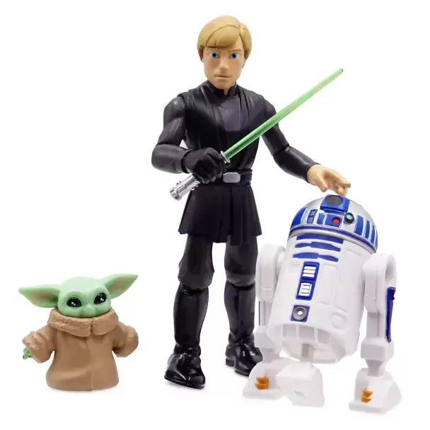 Toybox Disney - Luke Skywalker, R2-D2 & Grogu 3 Pack