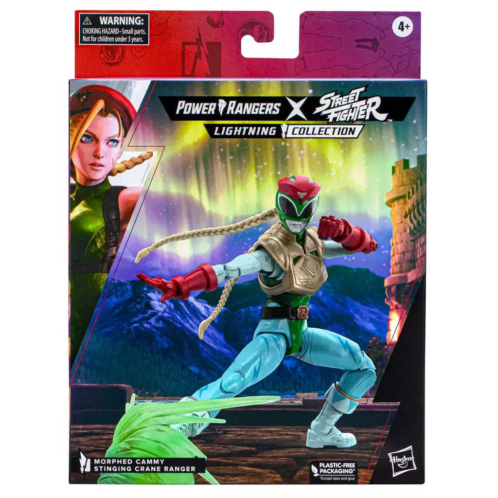Power Rangers Hasbro - Lightning Collection - Power Rangers X Street Fighter - Morphed Cammy Stinging Crane Ranger