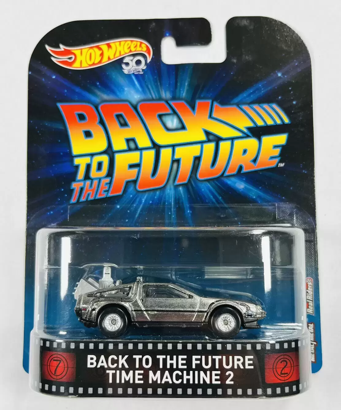 Retro Entertainment Hot Wheels - Back to the Future - Back to the Future Time Machine 2
