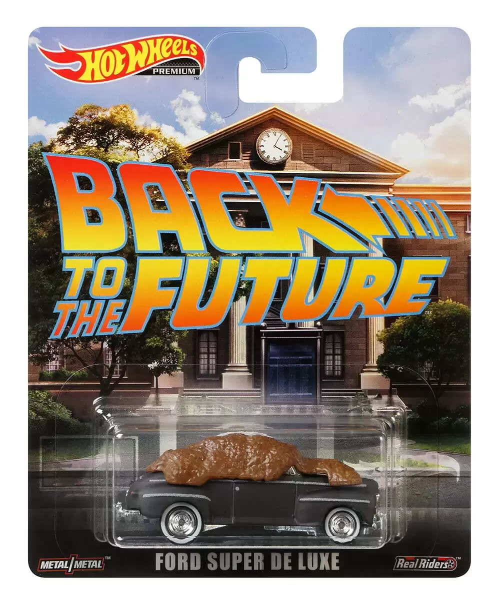 Retro Entertainment Hot Wheels - Back to the Future - Ford Super De Luxe