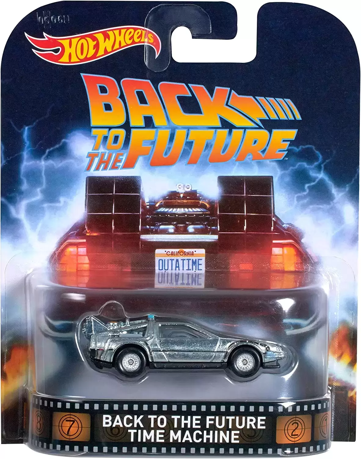 Retro Entertainment Hot Wheels - Back to the Future - Back to the Future Time Machine