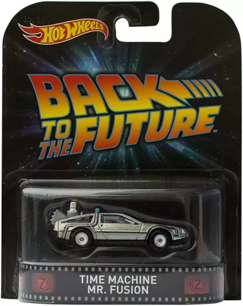 Retro Entertainment Hot Wheels - Back to the Future - Time Machine Mr. Fusion