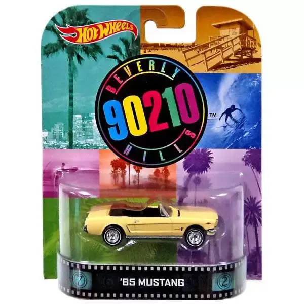 Retro Entertainment Hot Wheels - Beverly Hills 90210 - 65 Mustang