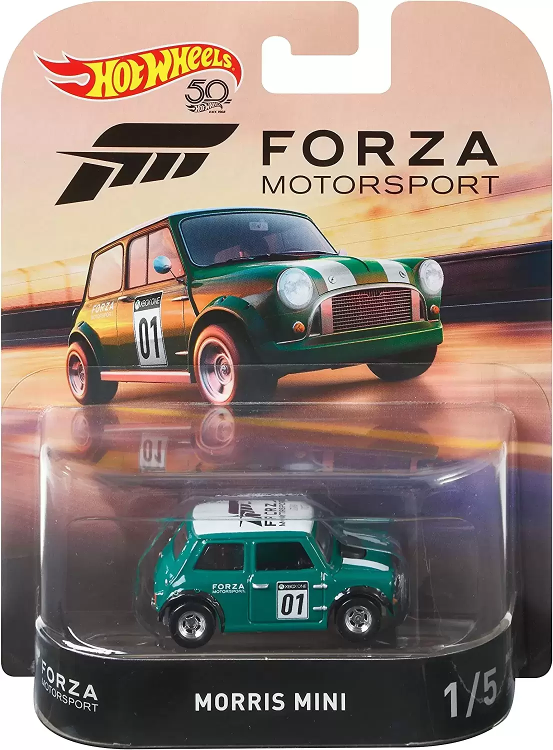 Retro Entertainment Hot Wheels - Forza Motorsport - Morris Mini