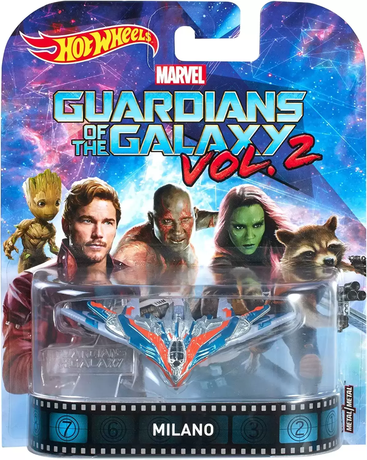 Retro Entertainment Hot Wheels - Guardians of the Galaxy Vol. 2 - Milano