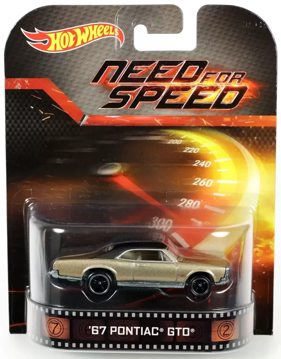Retro Entertainment Hot Wheels - Need for Speed - 67 Pontiac GTO