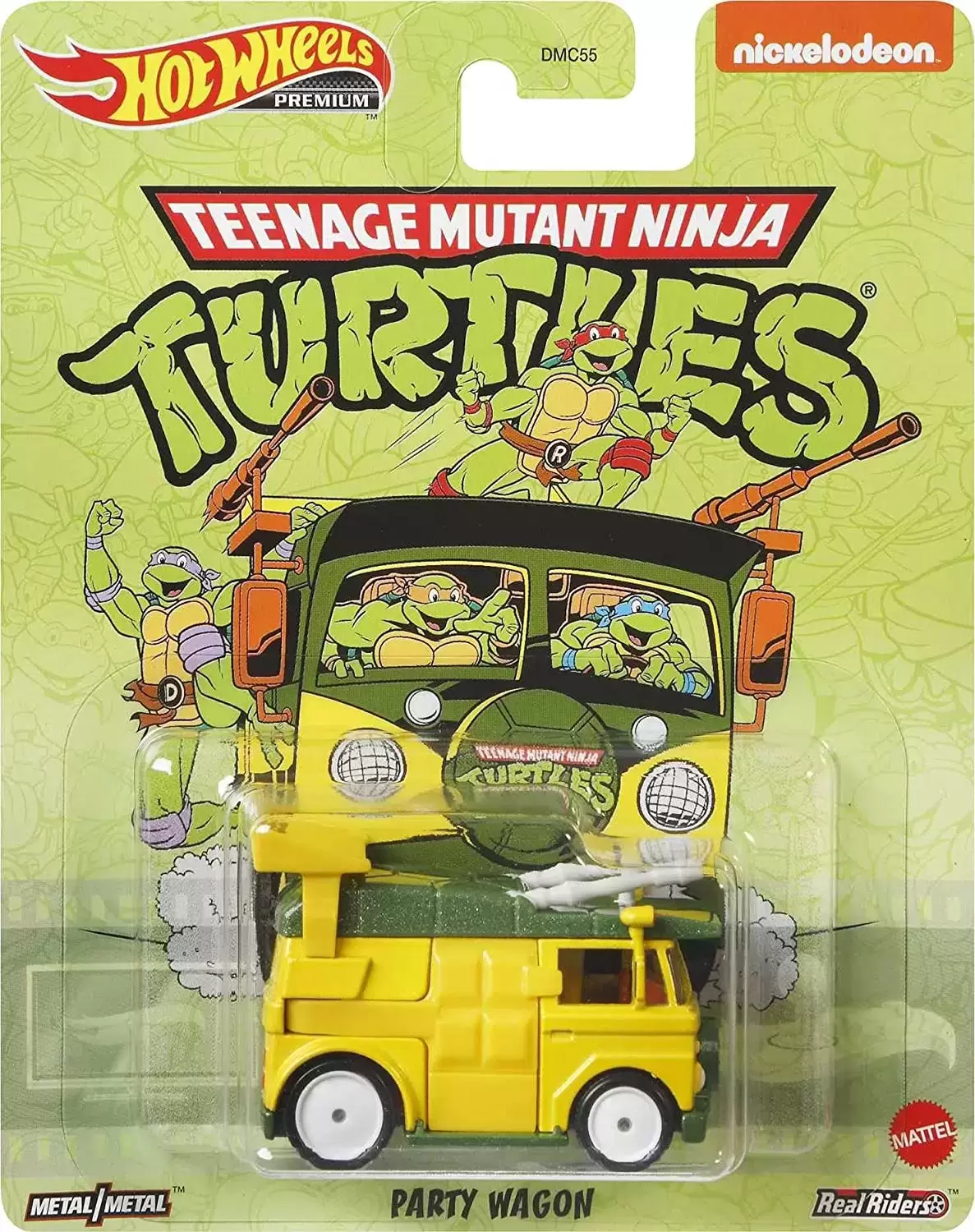 Retro Entertainment Hot Wheels - Teenage Mutant Ninja Turtles - Party Wagon