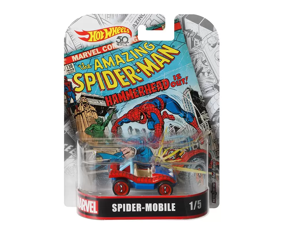 Retro Entertainment Hot Wheels - Spider Man - Spider-Mobile