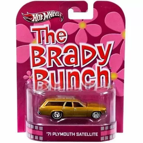 Retro Entertainment Hot Wheels - The Brady Bunch - \'71 Plymouth Satellite