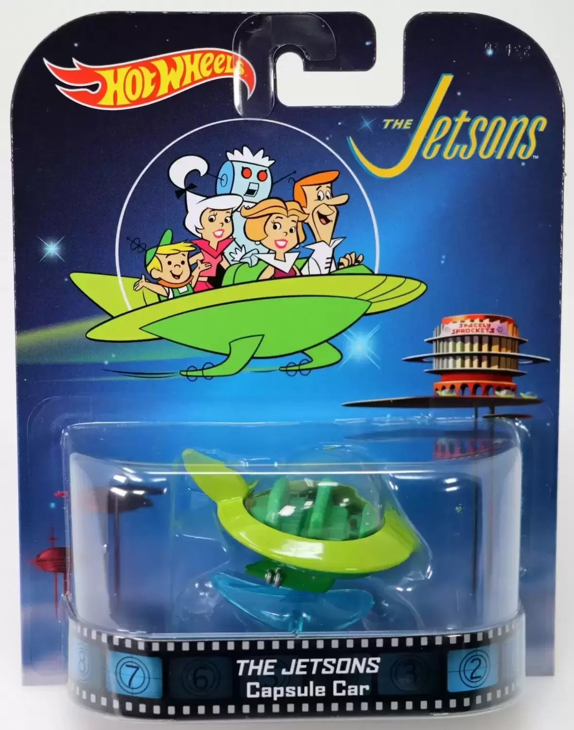 Retro Entertainment Hot Wheels - The Jetsons - The Jetsons Capsule Car