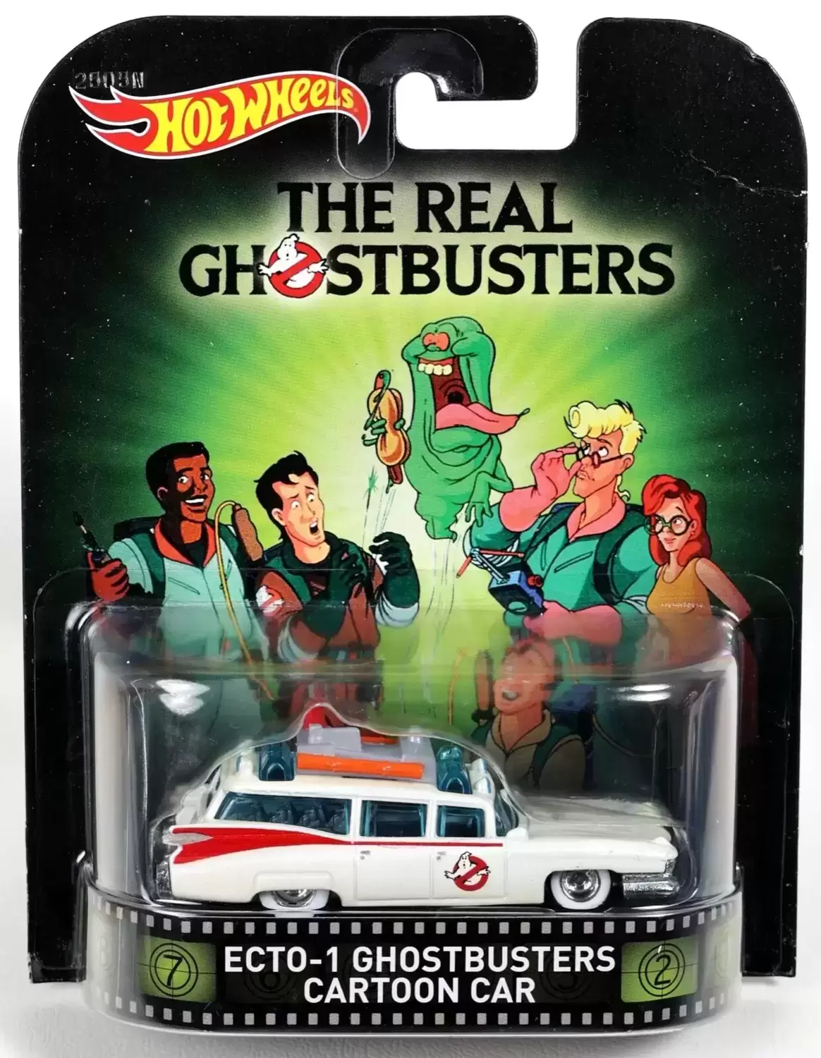 Retro Entertainment Hot Wheels - The Real Ghostbusters - Ecto-1 Ghostbusters Cartoon Car