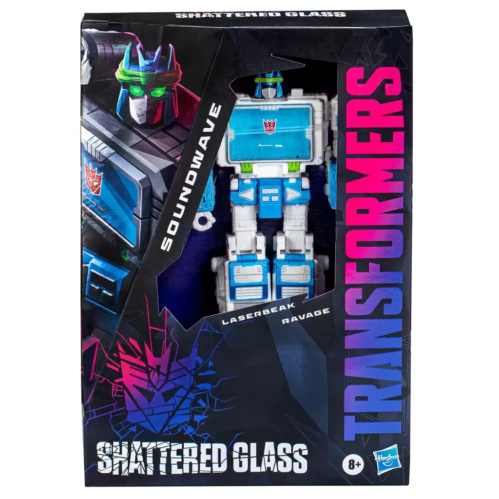 Shattered Glass Collection - Transformers Generations - Soundwave