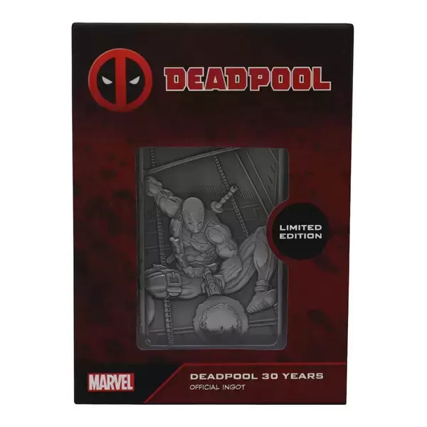 Fanattik - Ingot & Metal Card - Marvel - Deadpool