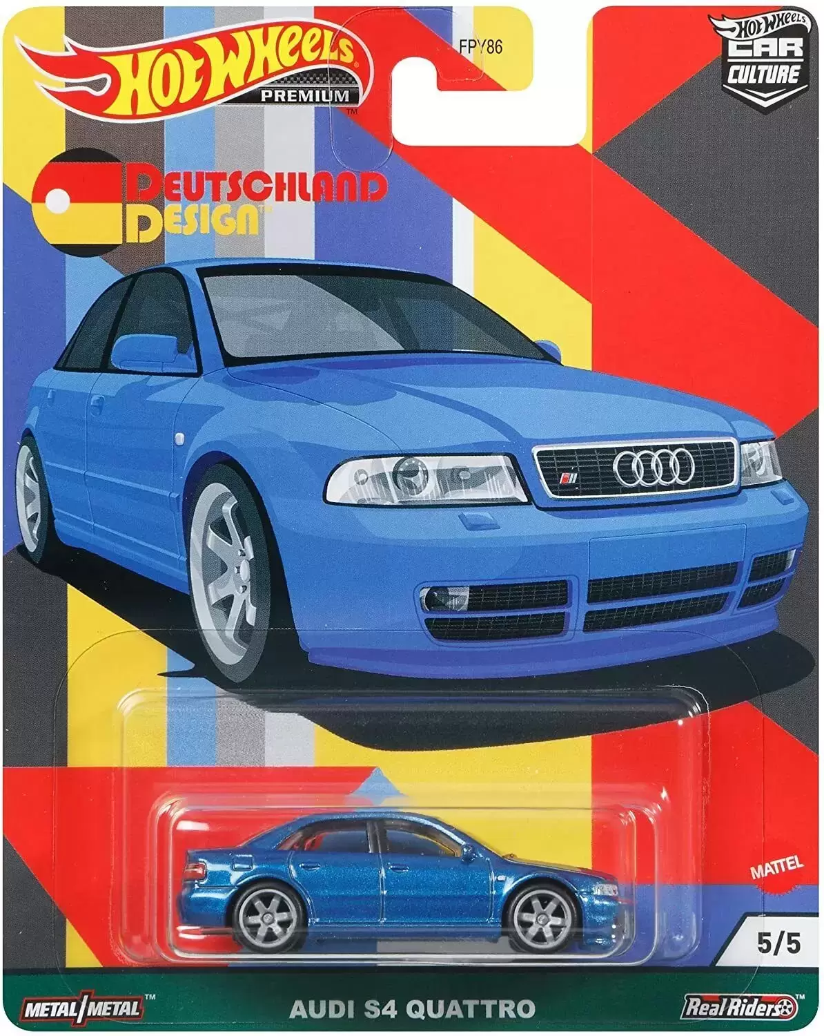 Hot Wheels - Car Culture - Deutschland Design - Audi S4 Quattro