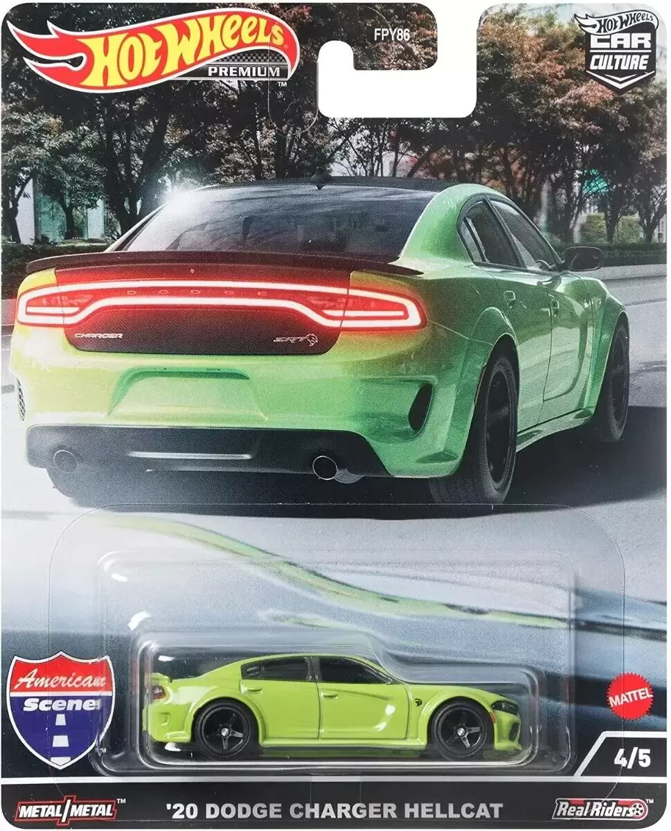 Hot Wheels - Car Culture - American Scene - 20 Dodge Charger Hellcat