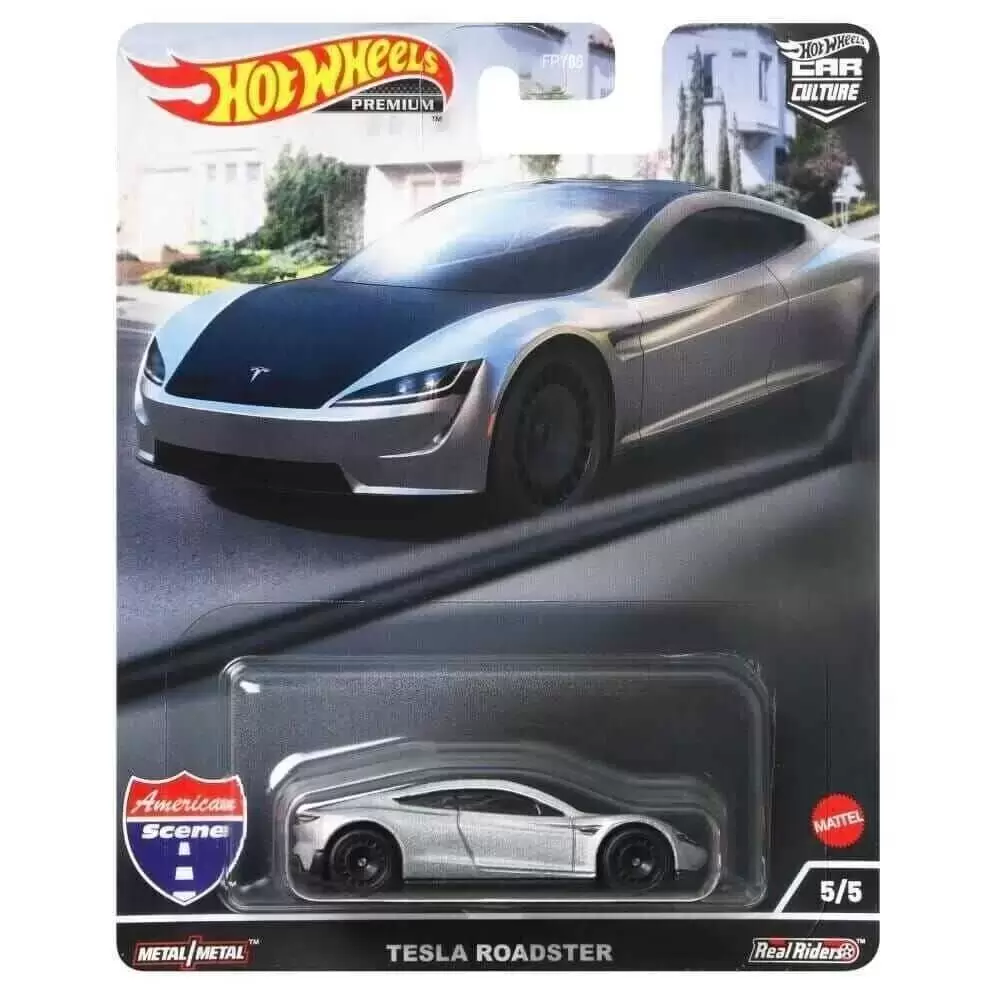 Hot Wheels - Car Culture - American Scene - Tesla Roadster