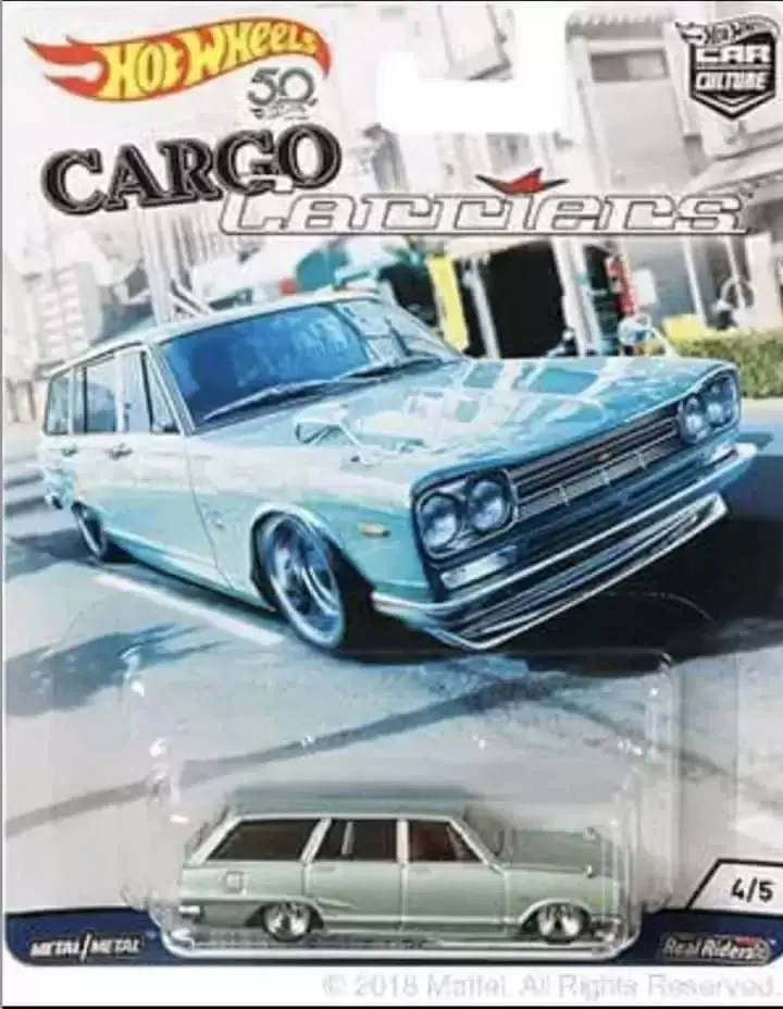 Hot Wheels - Car Culture - Cargo Carriers - Nissan C10 Skyline Wagon