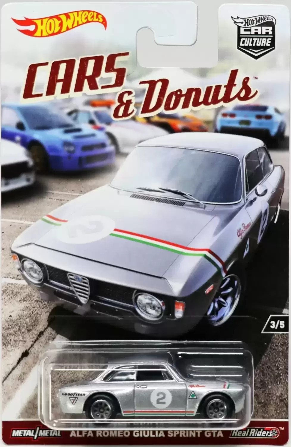 Hot Wheels - Car Culture - Cars & Donuts - Alfa Romeo Giulia Sprint GTA