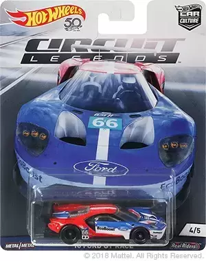 Hot Wheels - Car Culture - Circuit Legends - 16 Ford GT Race