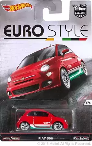 Hot Wheels - Car Culture - Euro Style - Fiat 500