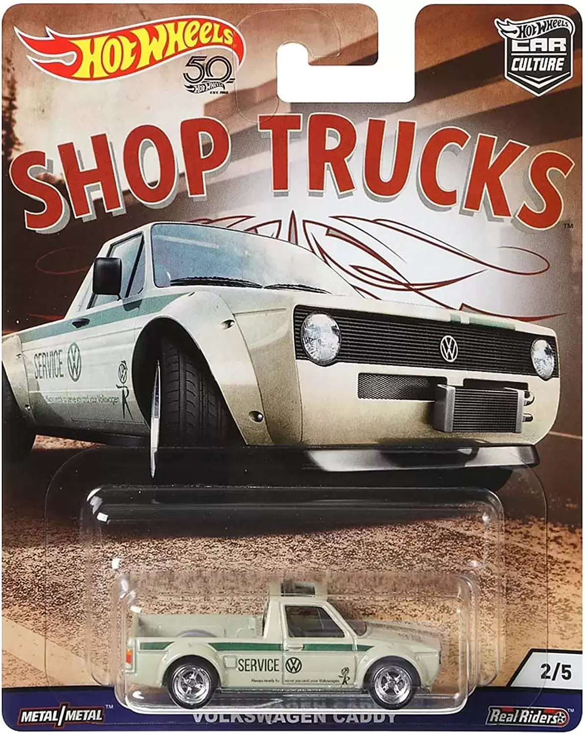 Hot Wheels - Car Culture - Shop Trucks - Volkswagen Caddy