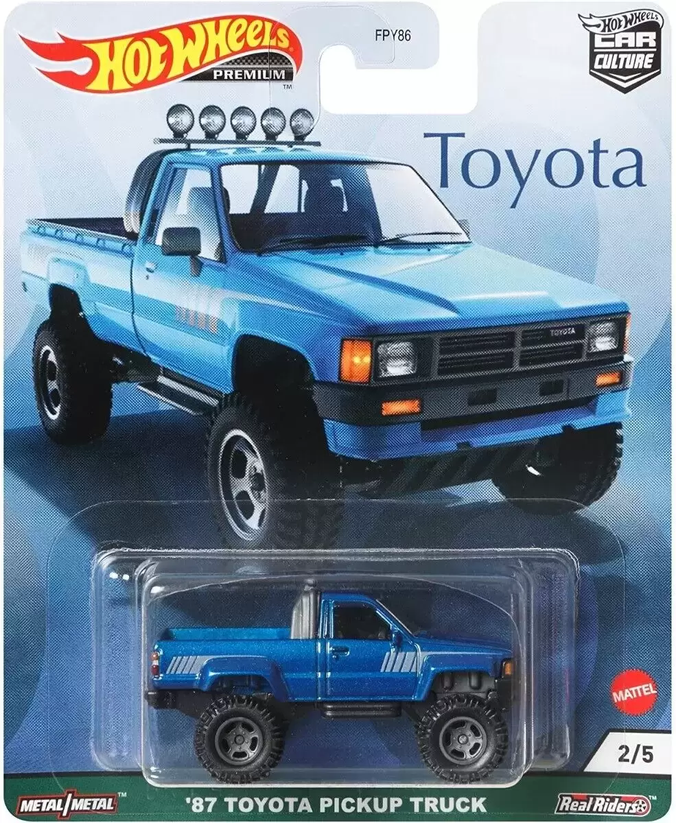 Hot Wheels - Car Culture - Toyota - 87 Toyota Pickup Truck