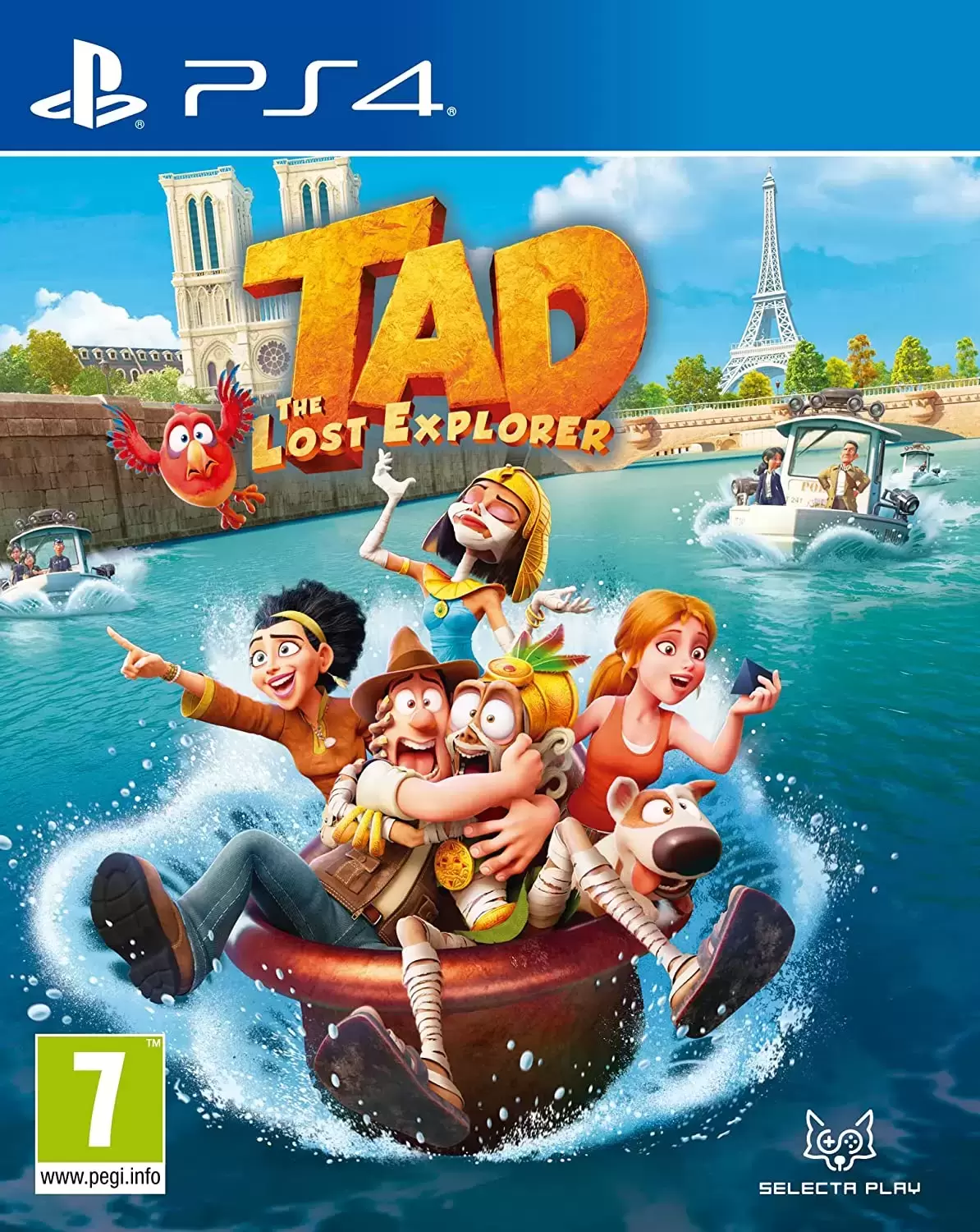 Jeux PS4 - Tad The Lost And The Emerald Tablet