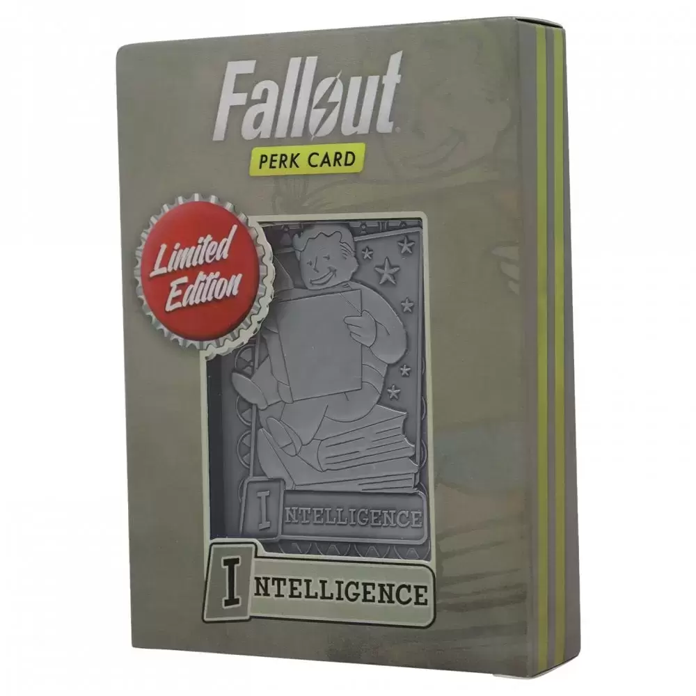 Fanattik - Ingot & Metal Card - Fallout - Intelligence