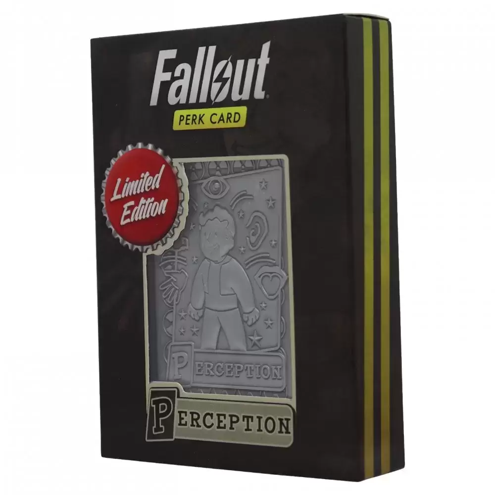 Fanattik - Ingot & Metal Card - Fallout - Perception