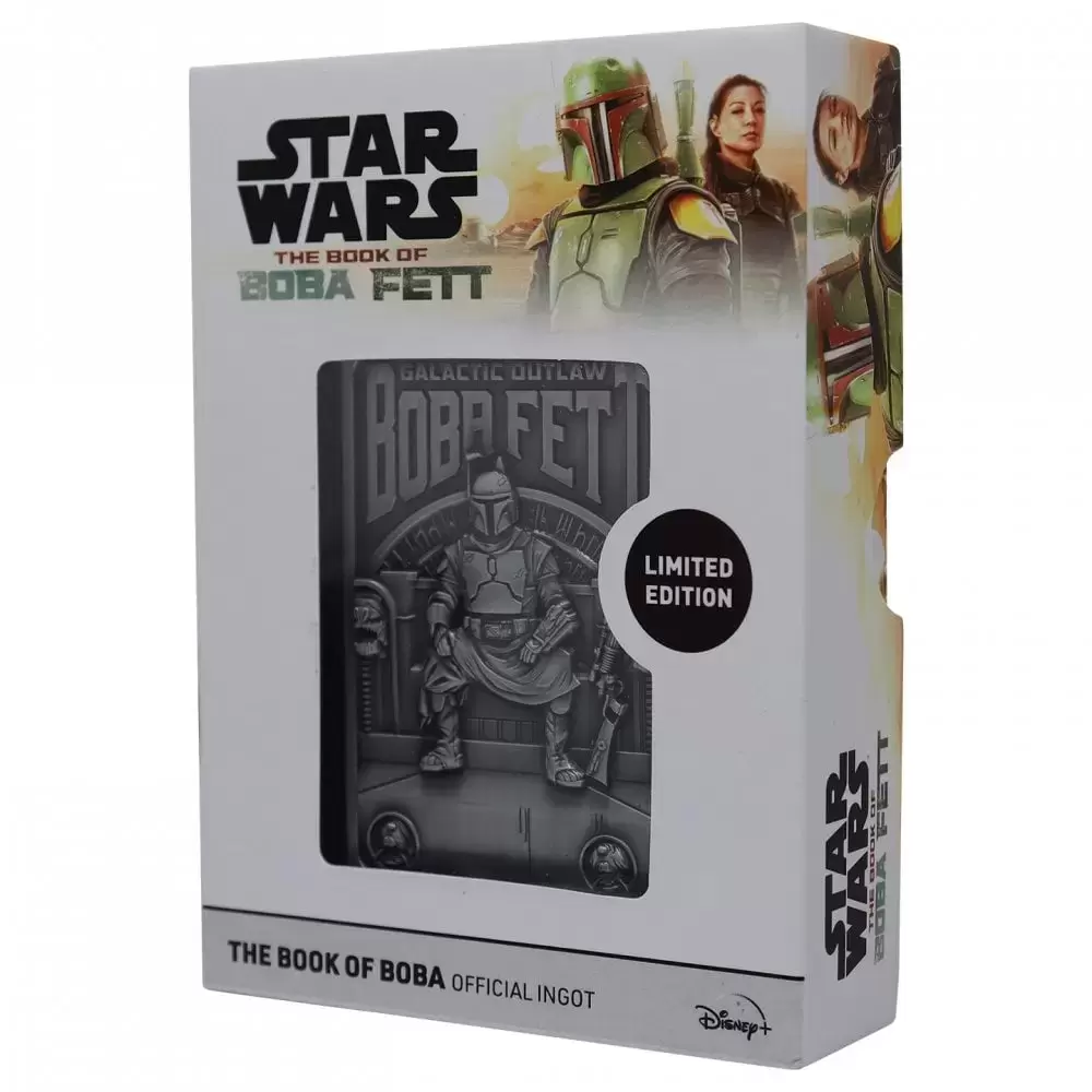 Fanattik - Ingot & Metal Card - Star Wars - The Book of Boba Fett