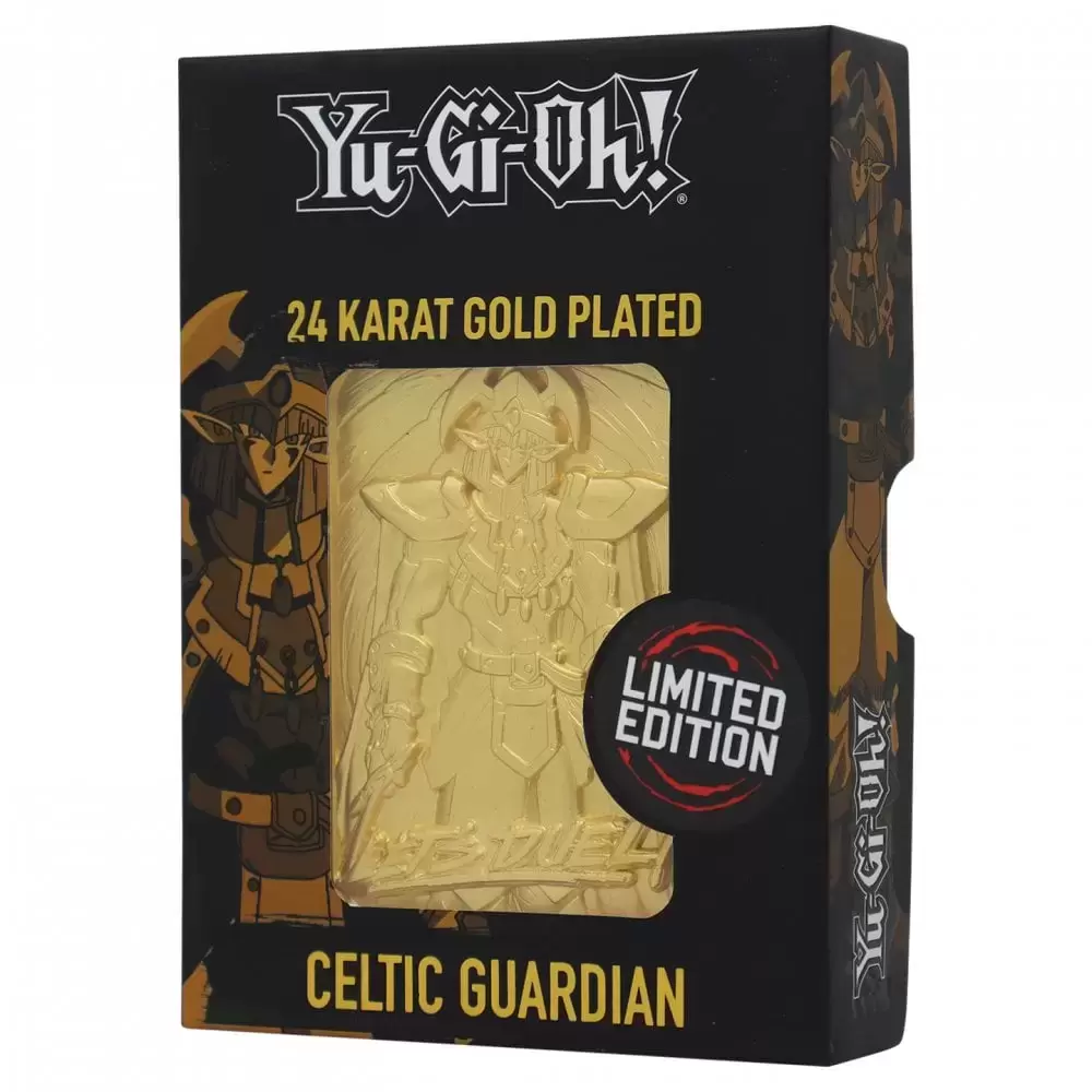 Fanattik - Ingot & Metal Card - Yu-Gi-Oh! - Celtic Guardian Gold