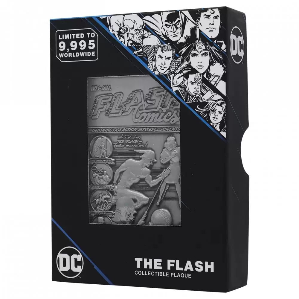 Fanattik - Ingot & Metal Card - DC Comics - The Flash Collectible Plaque