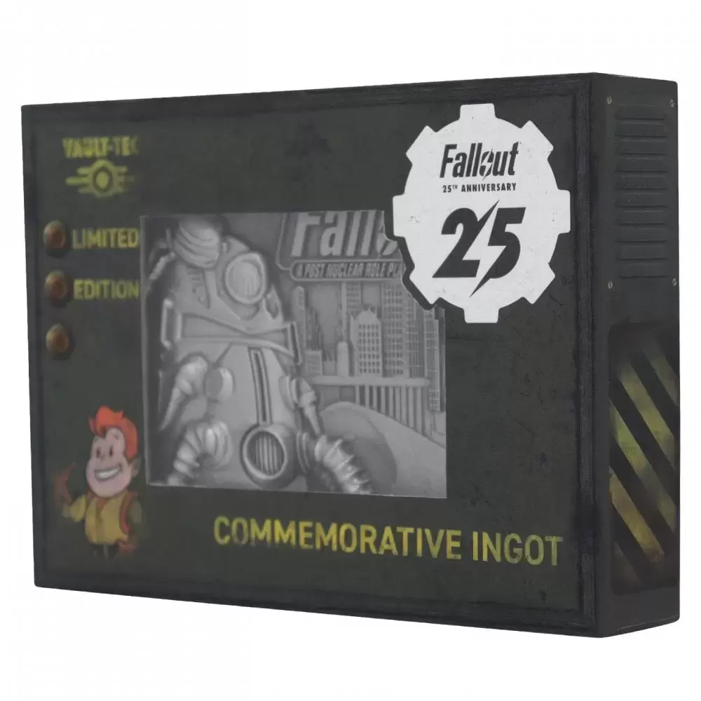 Fanattik - Ingot & Metal Card - Fallout 25th Anniversary