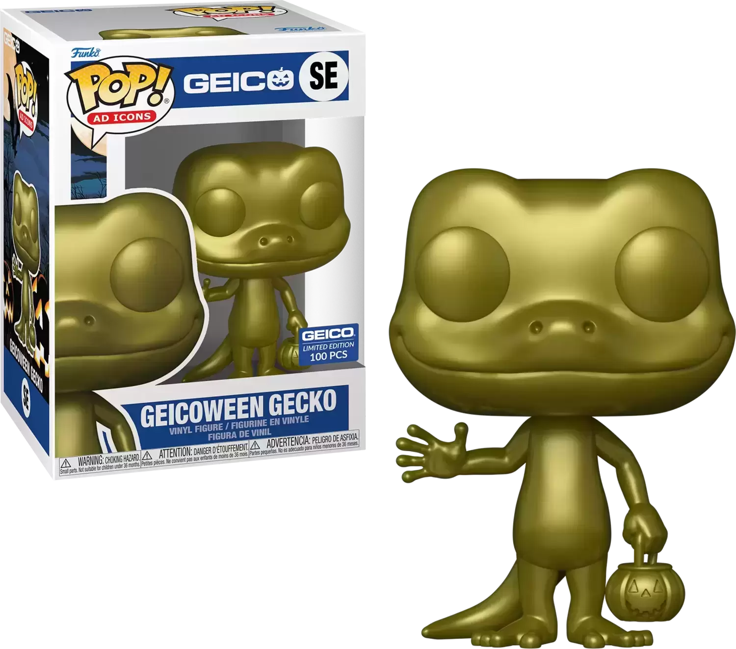 POP! Ad Icons - Geico - Geicowen Gecko Gold