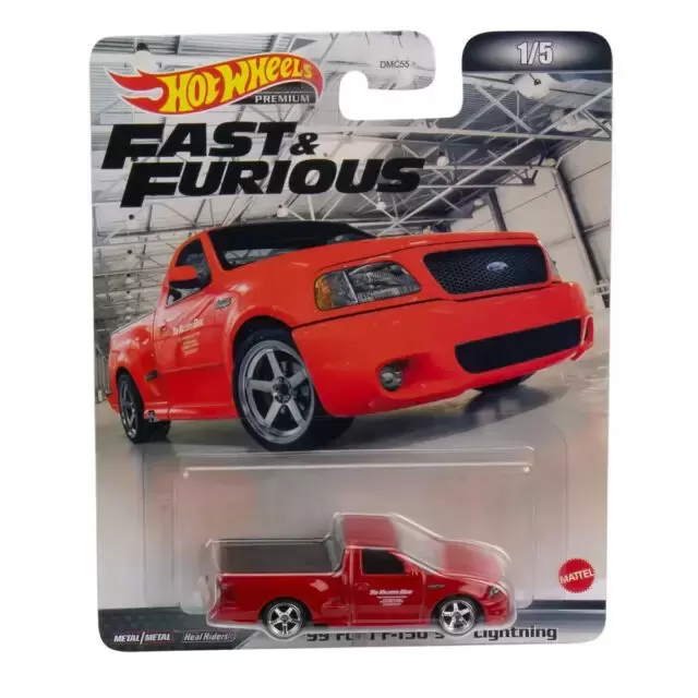 Retro Entertainment Hot Wheels - Fast & Furious - 99 Ford F-150 SVT Lightning
