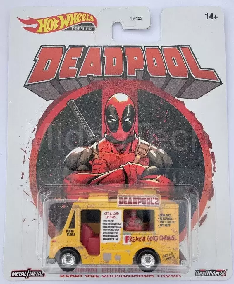 Retro Entertainment Hot Wheels - Deadpool - Deadpool Chimichanga Truck