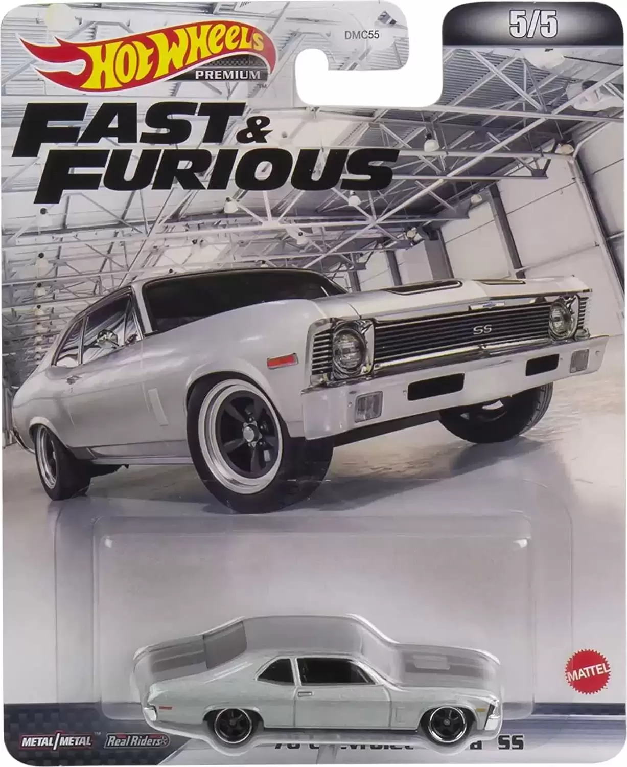 Retro Entertainment Hot Wheels - Fast & Furoius - 70 Chevrolet Nova SS