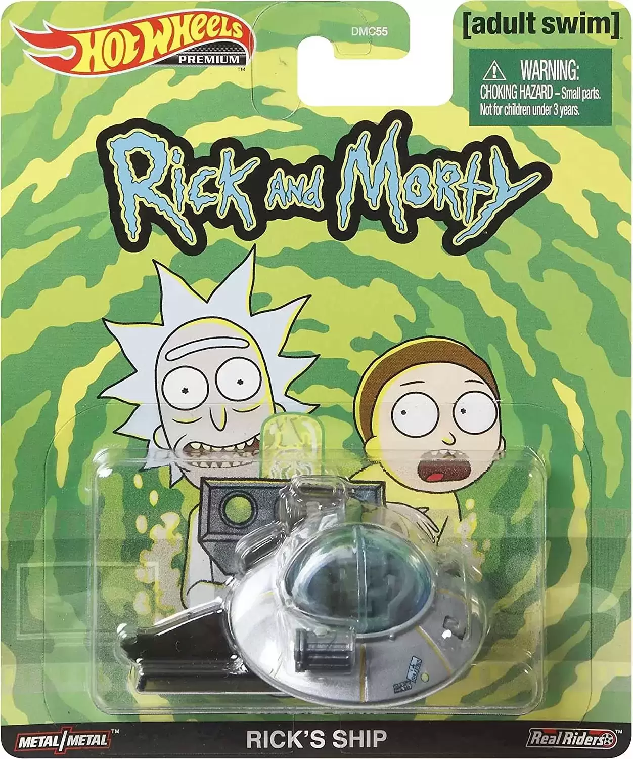 Retro Entertainment Hot Wheels - Rick and Morty - Rick\'s Ship