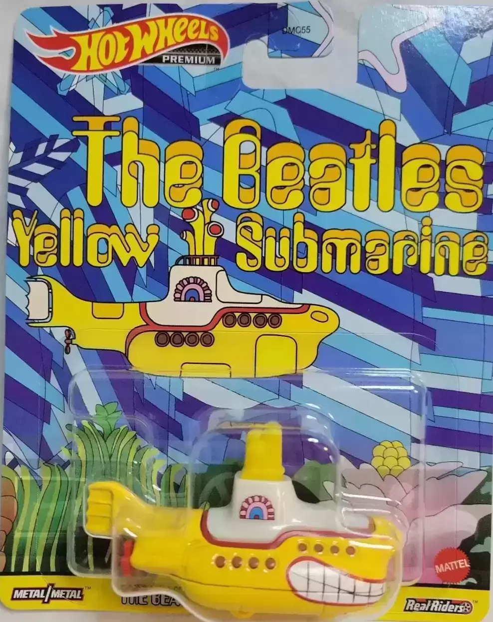 Retro Entertainment Hot Wheels - The Beatles Yellow Submarine - The Beatles Yellow Submarine