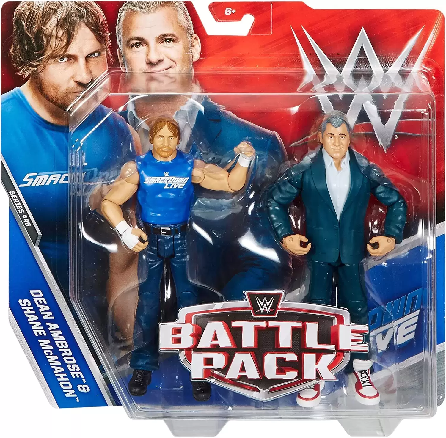 Mattel WWE - Battle Pack - Dean Ambrose & Shane McMahon