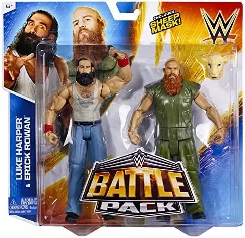 Battle Pack Erick Rowan Luke Harper Mattel WWE action figure