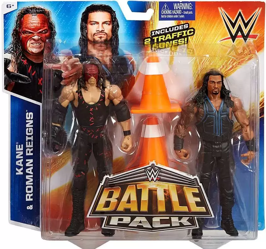 Mattel WWE - Battle Pack - Kane & Roman Reigns